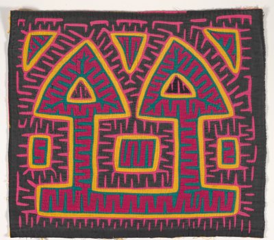 Shirt Panel (mola) by Kuna Indian Culture