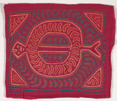 Shirt Panel (mola) by Kuna Indian Culture