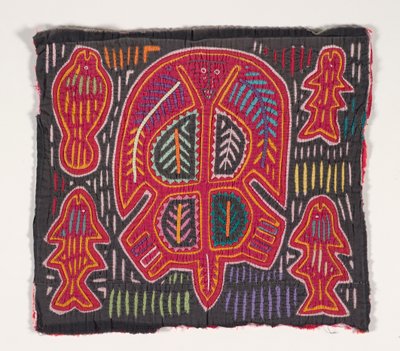 Shirt Panel (mola) by Kuna Indian Culture