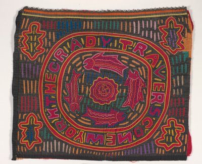 Shirt Panel (mola) by Kuna Indian Culture