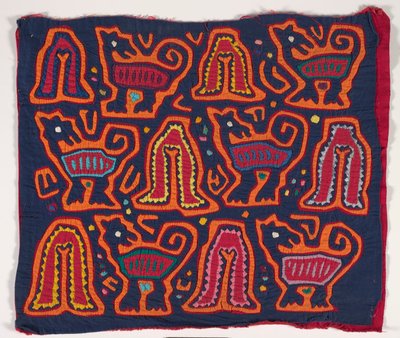 Shirt Panel (mola) by Kuna Indian Culture