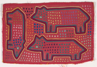 Shirt Panel (mola) by Kuna Indian Culture