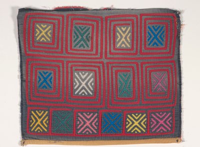 Shirt Panel (mola) by Kuna Indian Culture