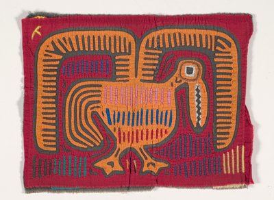 Shirt Panel (mola) by Kuna Indian Culture