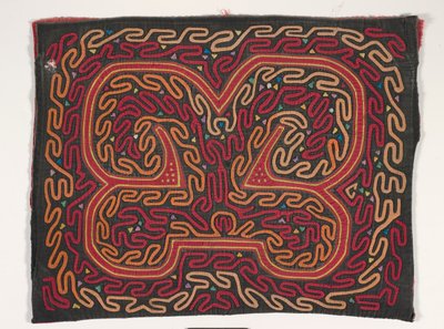 Shirt panel (mola) by Kuna Indian Culture