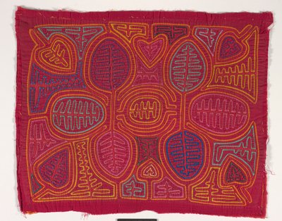 Shirt panel (mola) by Kuna Indian Culture