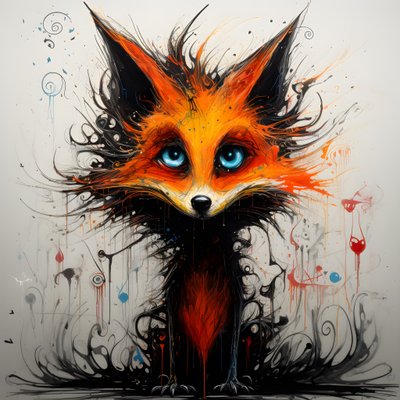 Anthropomorphism of the Magic Fox 2 by Kurt Heppke