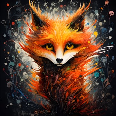 Anthropomorphism of the Magic Fox 3 by Kurt Heppke