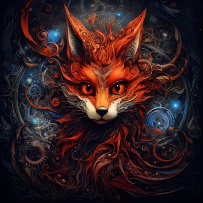 Anthropomorphism of the Magic Fox 4 by Kurt Heppke