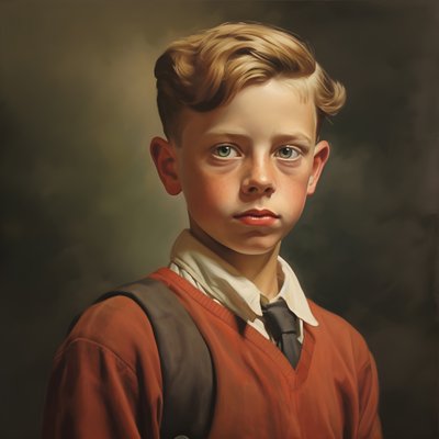 german boy 1 by Kurt Heppke