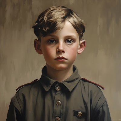 german boy 3 by Kurt Heppke