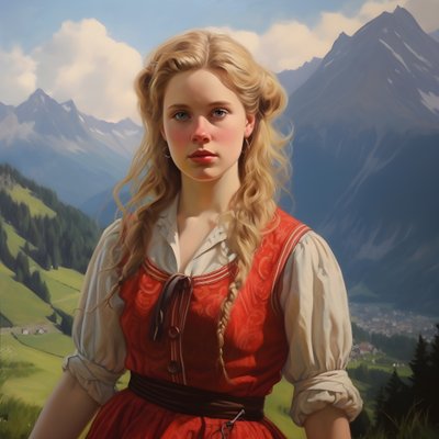german girl 4 by Kurt Heppke