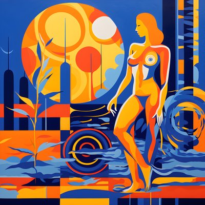 Disappointment in the Sun, Water Woman 1 by Kurt Heppke