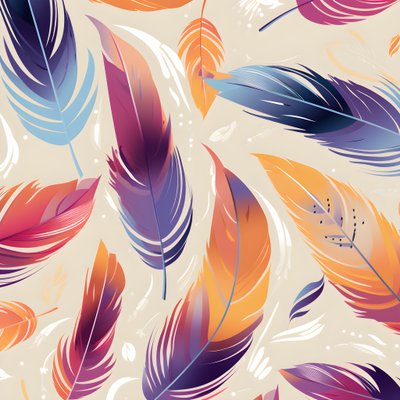 Feather Pattern 4 by Kurt Heppke