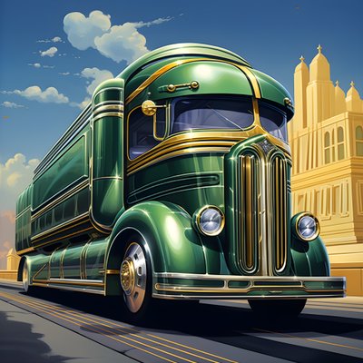 Flat-Nose Truck 4 by Kurt Heppke