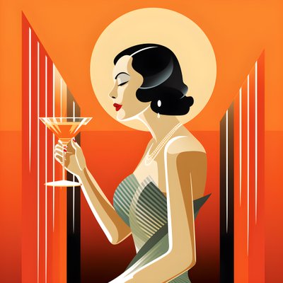 Woman in 1930s Style 1 by Kurt Heppke
