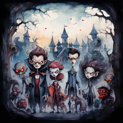 Halloween with Vampires and Werewolves 1 by Kurt Heppke