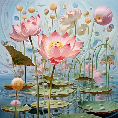 Lotus Flower Seed Pods 1 by Kurt Heppke