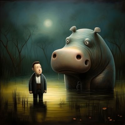 My Pet is a Hippopotamus 3 by Kurt Heppke