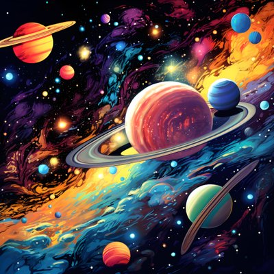 Planetarium in Space 3 by Kurt Heppke