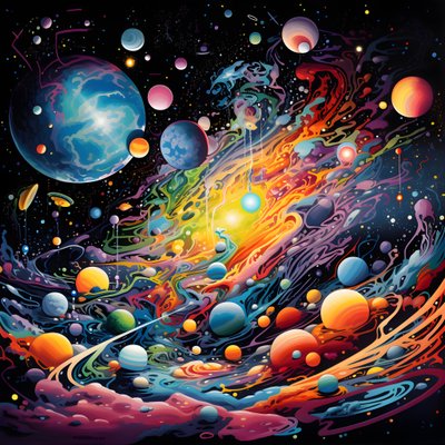 Planetarium in Space 4 by Kurt Heppke