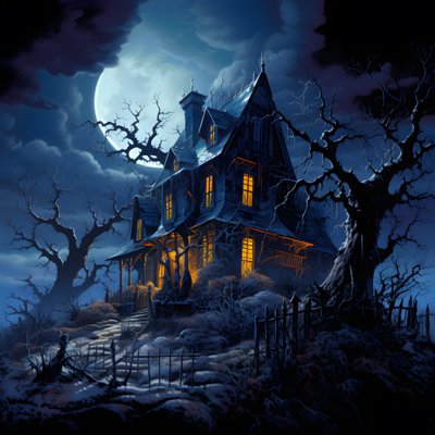 Haunted house 1 by Kurt Heppke