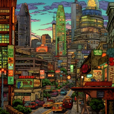 Cityscape 4 by Kurt Heppke