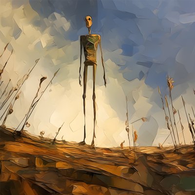 Stick Figure 2 by Kurt Heppke