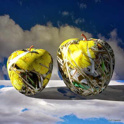 Texture Apples No. 3 by Kurt Heppke
