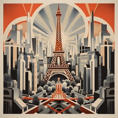 Advertisement Poster, Paris, France 2 by Kurt Heppke