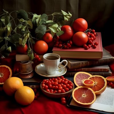 citrus fruits red book coffee 1 by Kurt Heppke