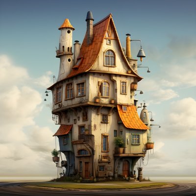 a big and a small house 3 by Kurt Heppke