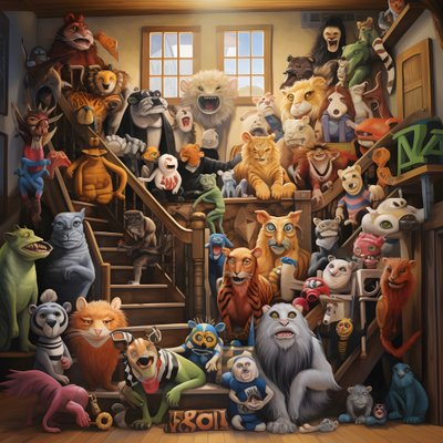 A Lot of Godzilla in the House 2 by Kurt Heppke