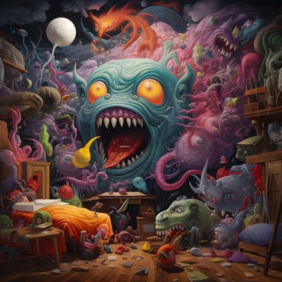 A Lot of Godzilla in the House 3 by Kurt Heppke