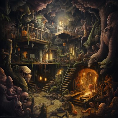 A Lot of Godzilla in the House 4 by Kurt Heppke