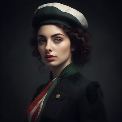 italian woman 2 by Kurt Heppke