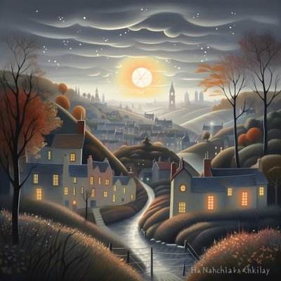 Romantic Landscape 3 by Kurt Heppke