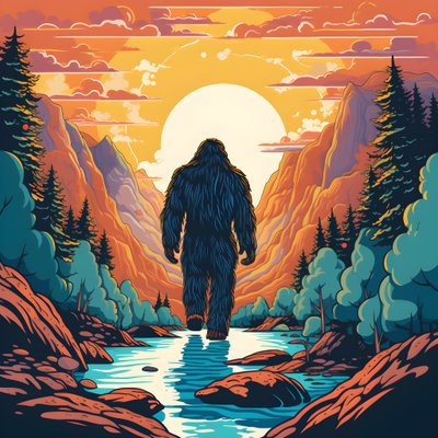 Bizarre Big Foot 1 by Kurt Heppke