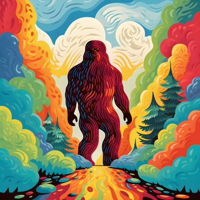 Bizarre Big Foot 4 by Kurt Heppke