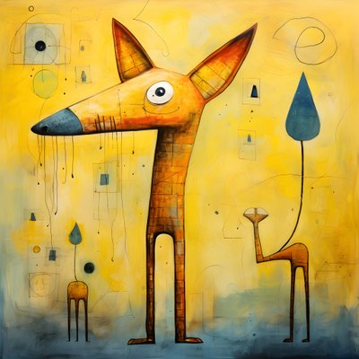 Yellow Dog by Kurt Heppke