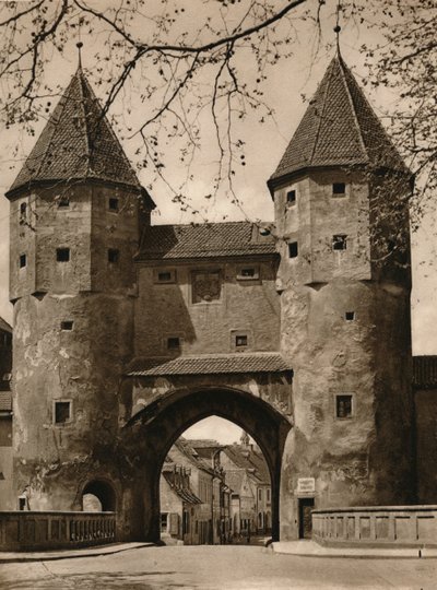 Amberg. Nabburger Tor by Kurt Hielscher