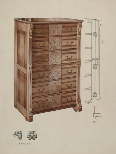 Highboy by Kurt Melzer