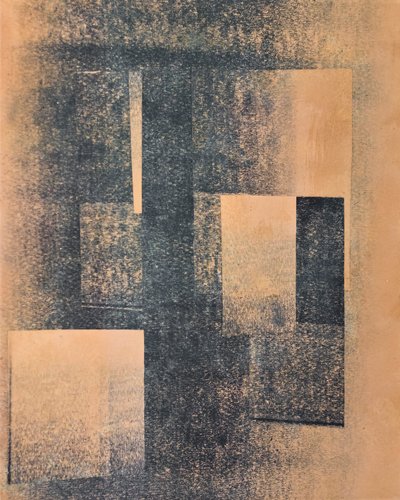 Blue in Blue by Kurt Schwitters