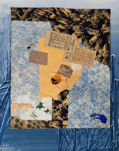 Bus Tickets by Kurt Schwitters
