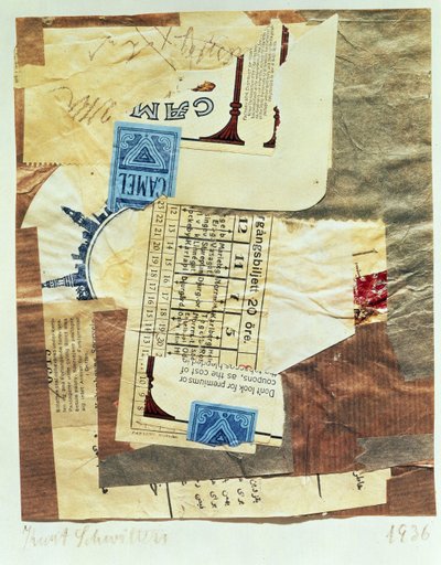 Camel, 1936 by Kurt Schwitters