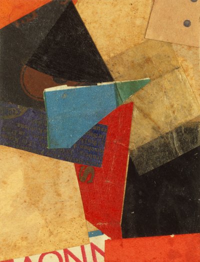 Composition by Kurt Schwitters