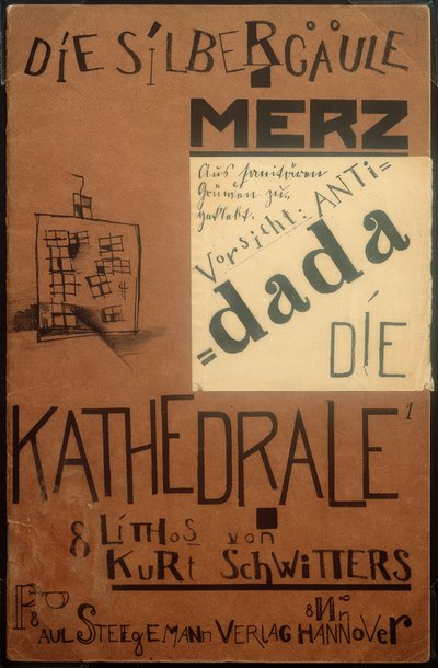 The Cathedral, 8 Lithographs by Kurt Schwitters