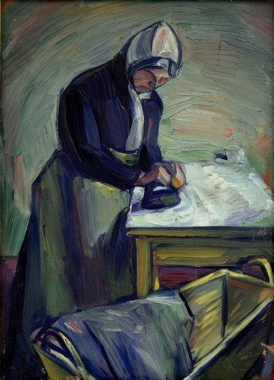 The Ironer by Kurt Schwitters