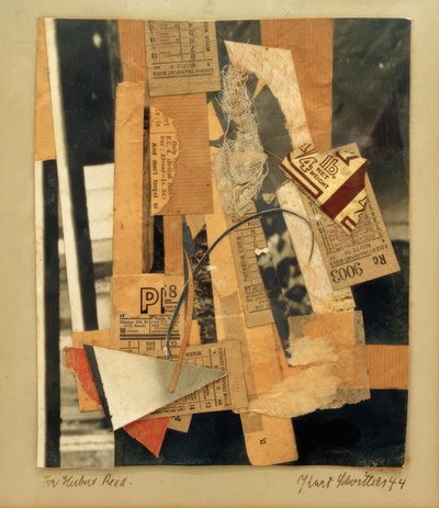For Herbert Read by Kurt Schwitters
