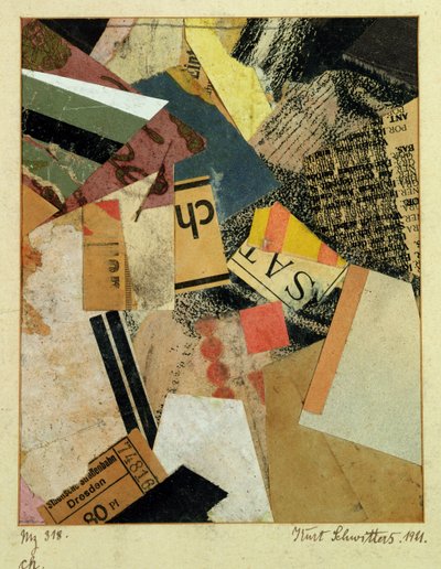 MZ 318 CH. by Kurt Schwitters